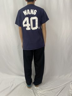 画像5: 00's New York Yankees "WANG 40" MLBチームTシャツ L (5)