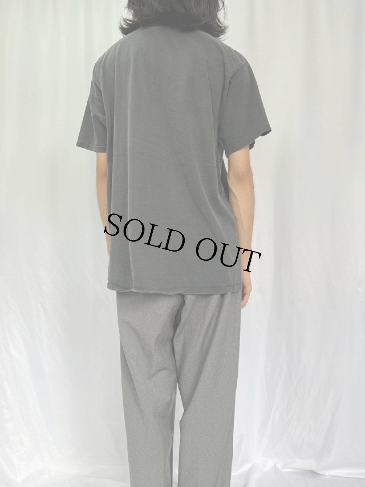 画像4: 90's USA製 "DELETE!" コンピューターイラストプリントTシャツ XL (4)