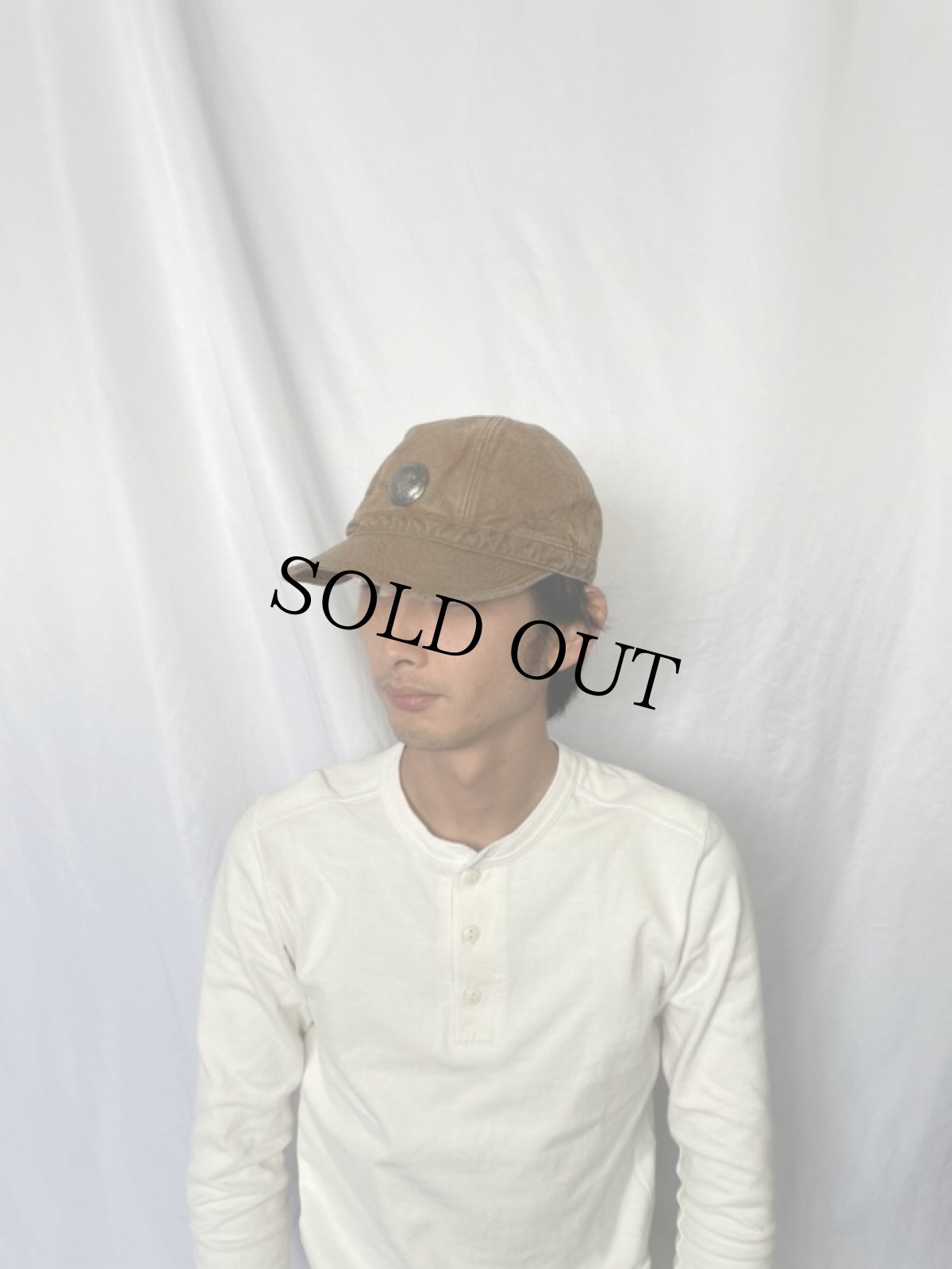 画像2: KAPITAL コンチョボタン付き キャップ (2)