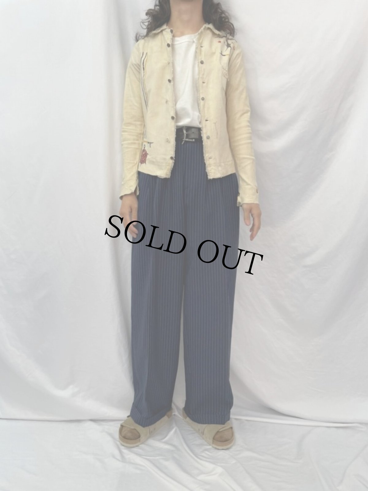 画像3: KAPITAL ネイティブイラスト ヌバックシャツ S (3)