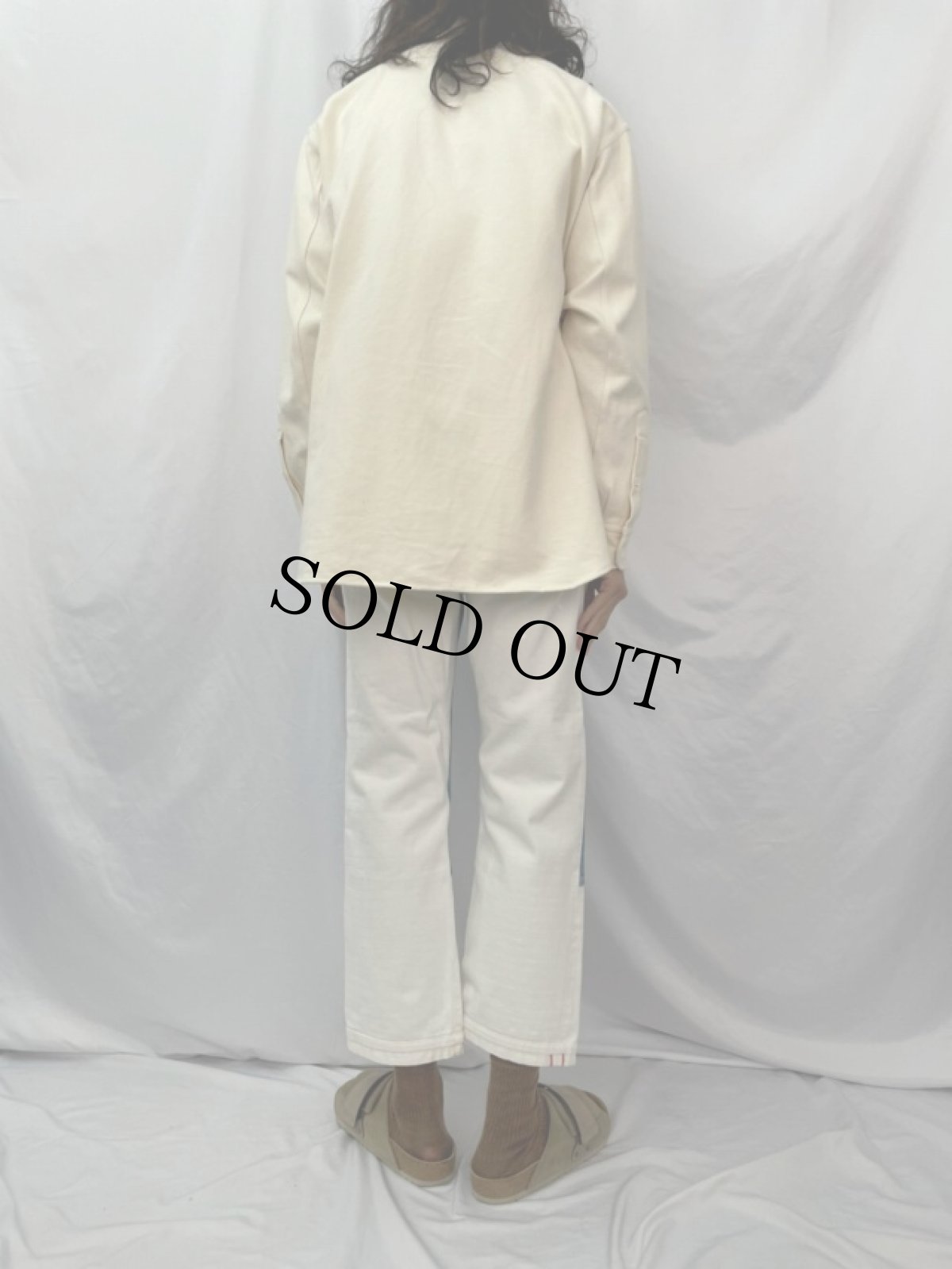 画像4: KAPITAL 切り替えデザインデニムパンツ W28 (4)