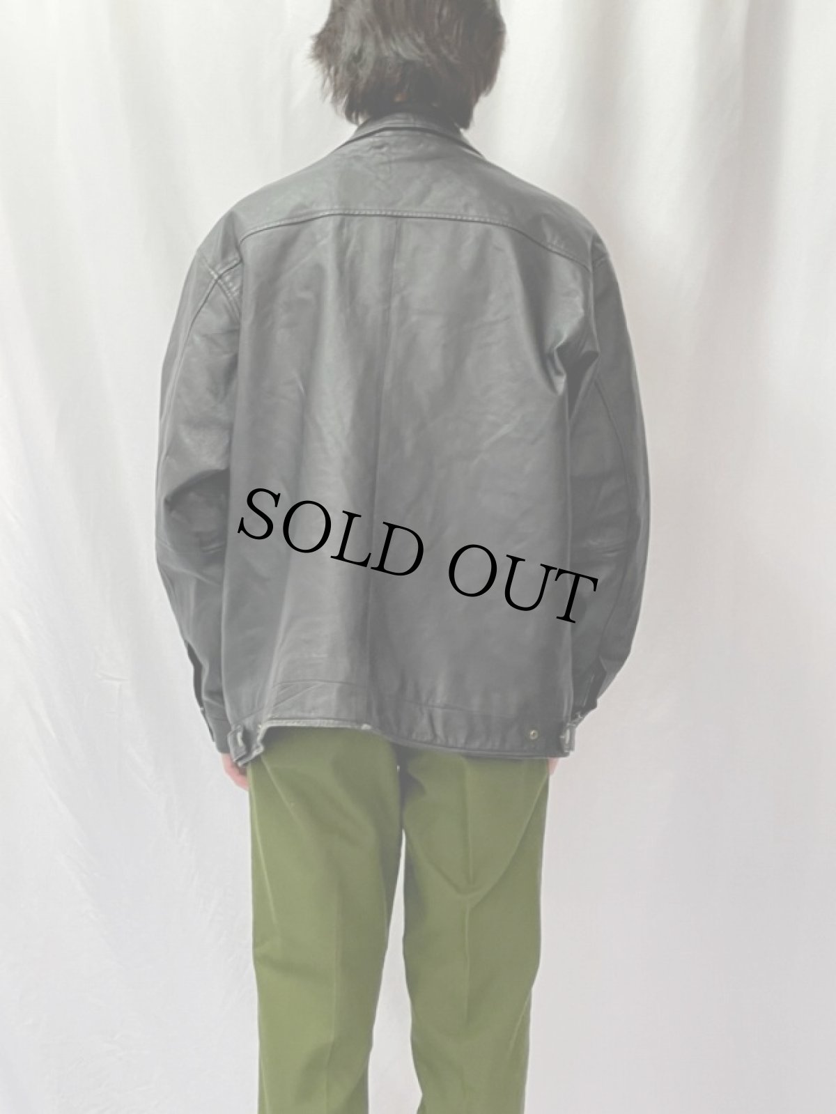 画像4: レザージャケット M (4)