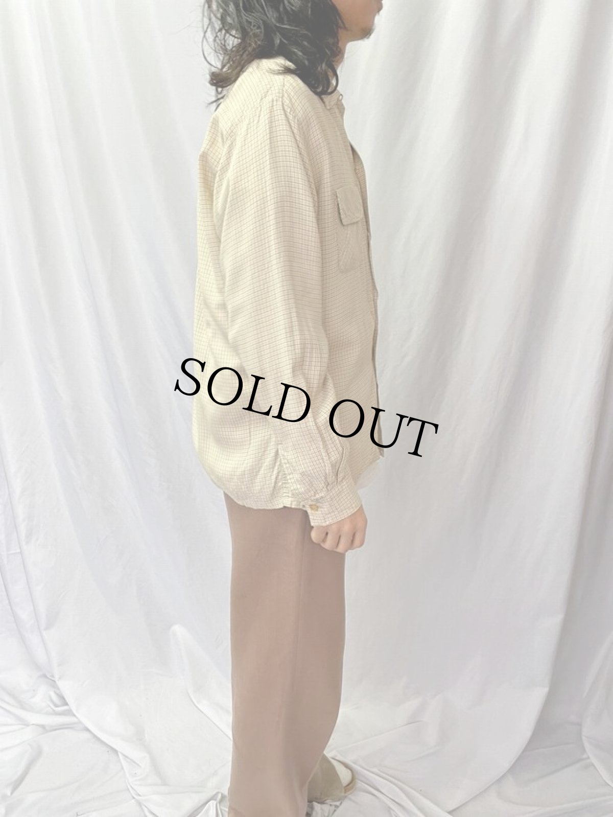 画像3: 50's PENNEY'S TOWNCRAFT チェック柄 オープンカラーレーヨンシャツ L (3)