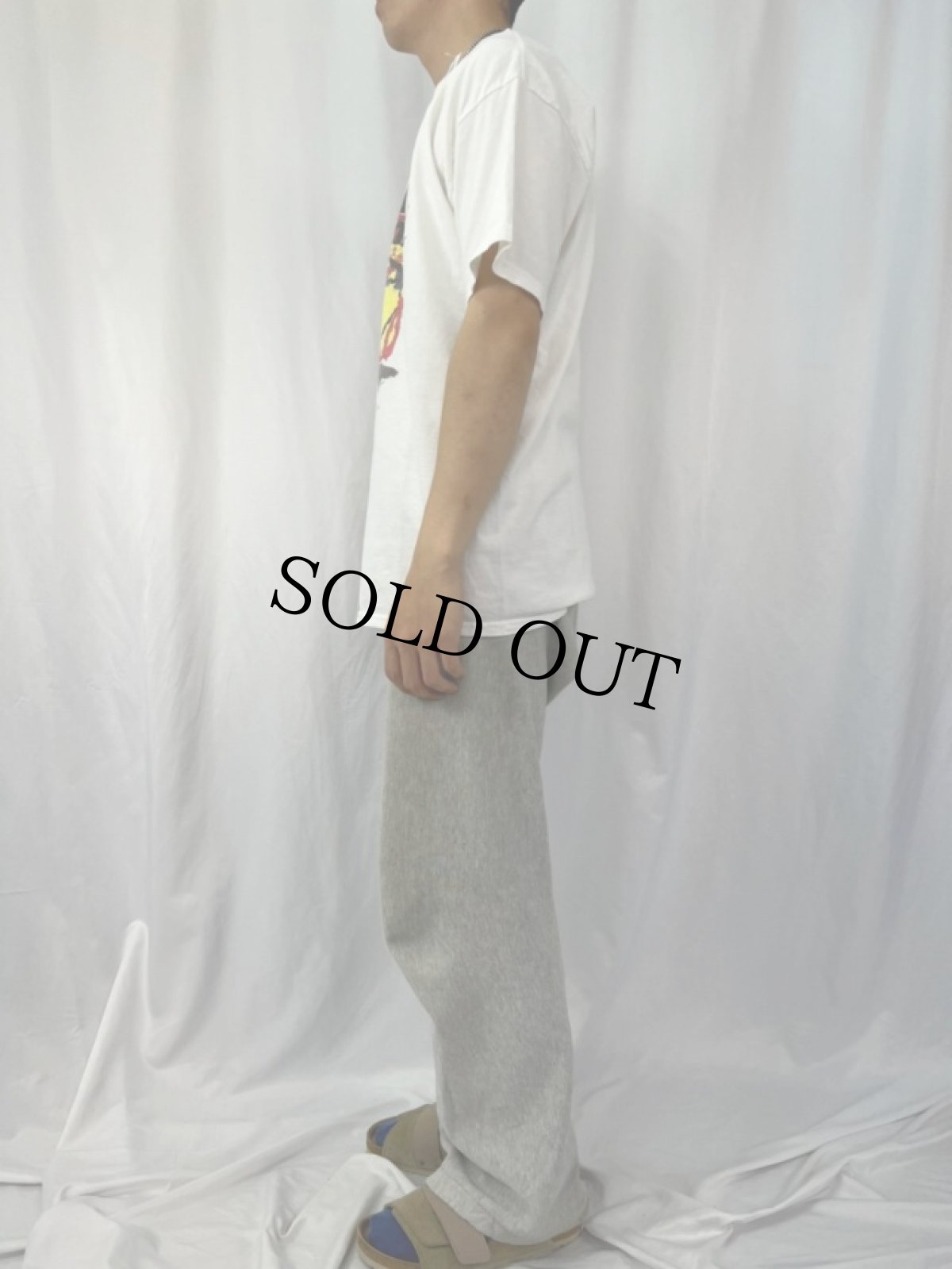 画像3: Peter Max "Liberty Head" アートTシャツ L (3)