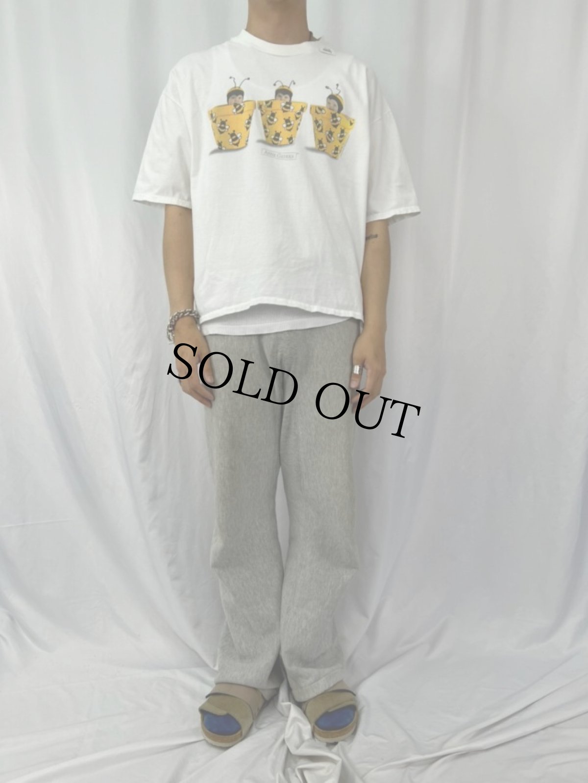 画像2: ANNE GEDDES 赤ちゃんフォトアートプリントTシャツ XL (2)