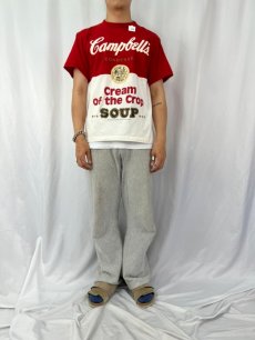 画像2: 80's Campbell's Soup Cream of the Crop プリントTシャツ L (2)