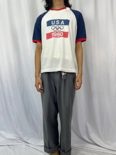 画像3: 80's Levi's "USA 1980" ラグランTシャツ  (3)