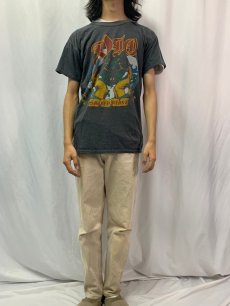 画像2: 80's DIO "sacred heart" ヘヴィメタル・バンド ツアーTシャツ L (2)