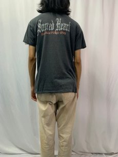 画像4: 80's DIO "sacred heart" ヘヴィメタル・バンド ツアーTシャツ L (4)