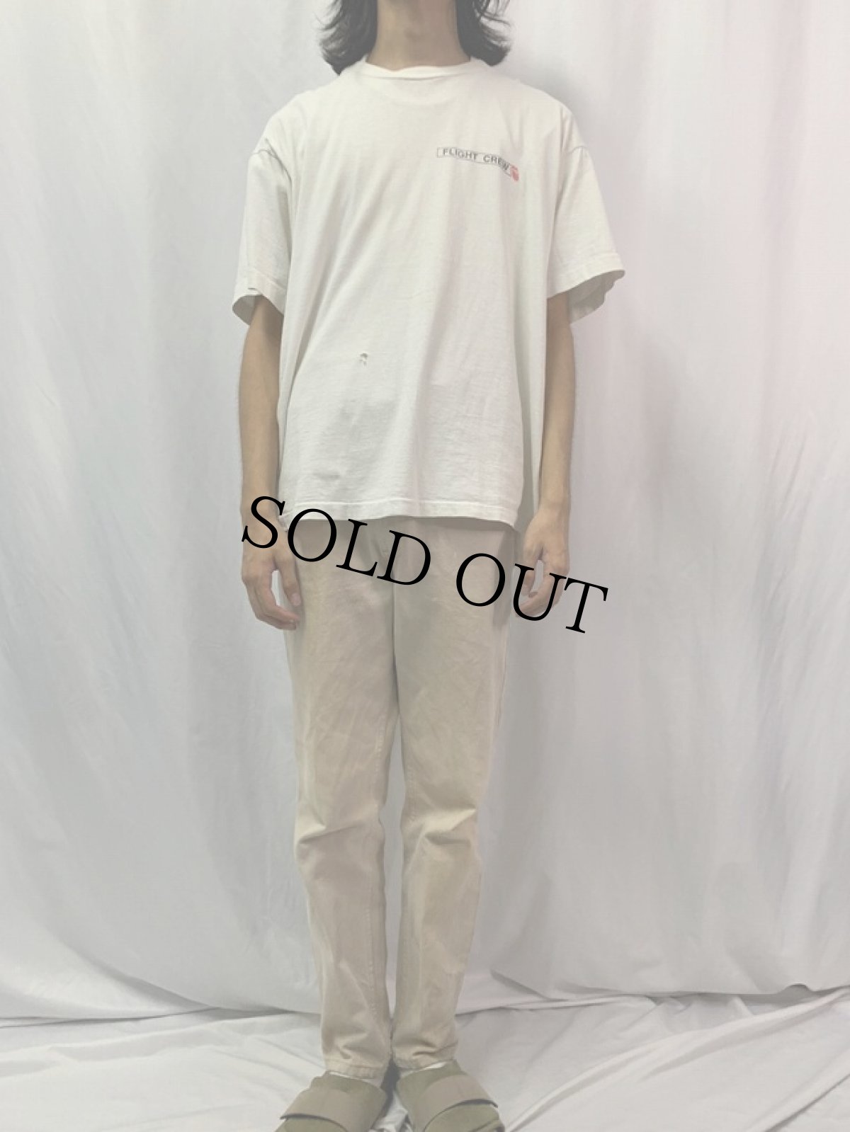 画像2: 90's THE ROLLING STONES "FRIGHT CREW" ロックバンドTシャツ (2)