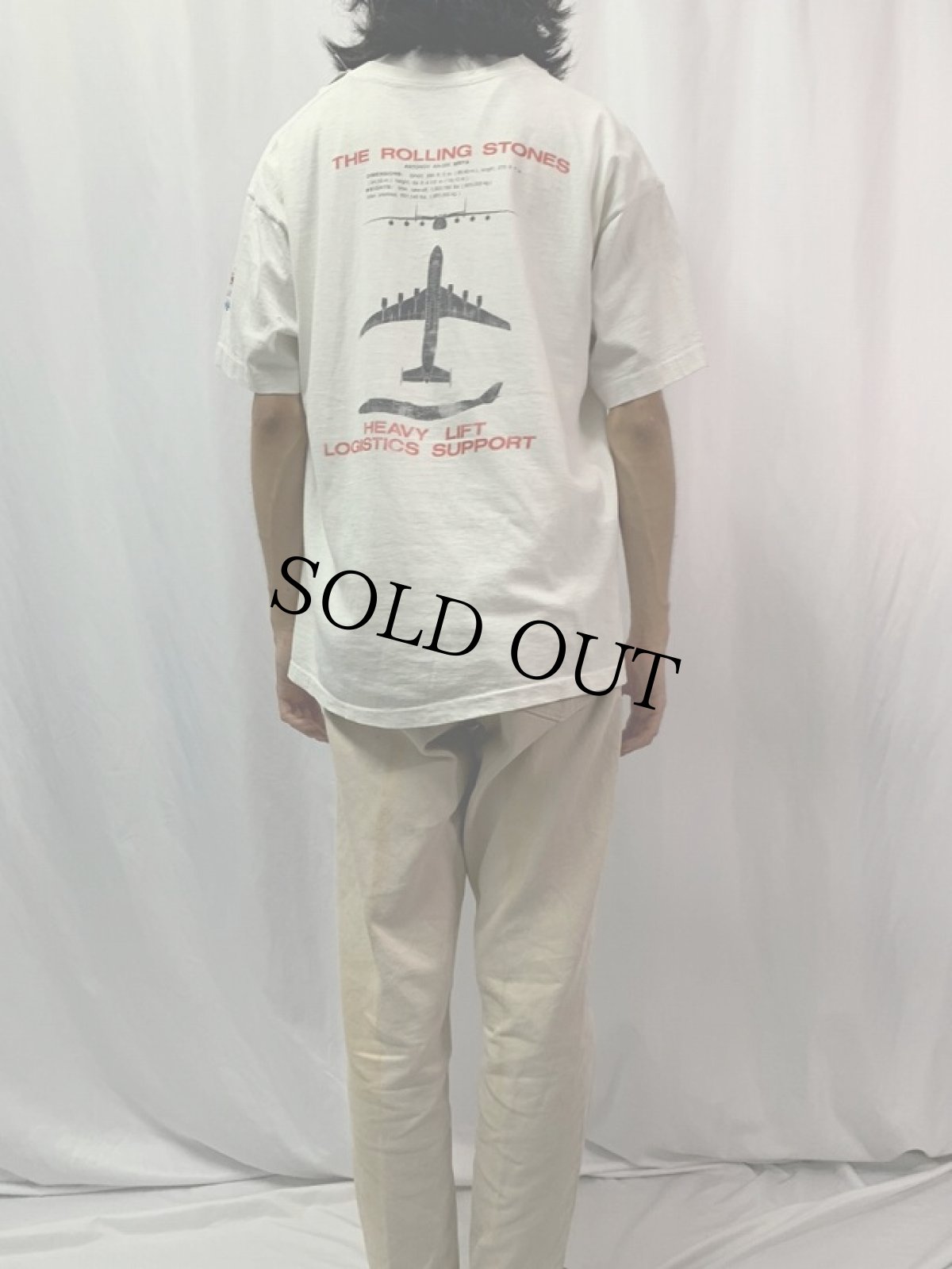 画像4: 90's THE ROLLING STONES "FRIGHT CREW" ロックバンドTシャツ (4)