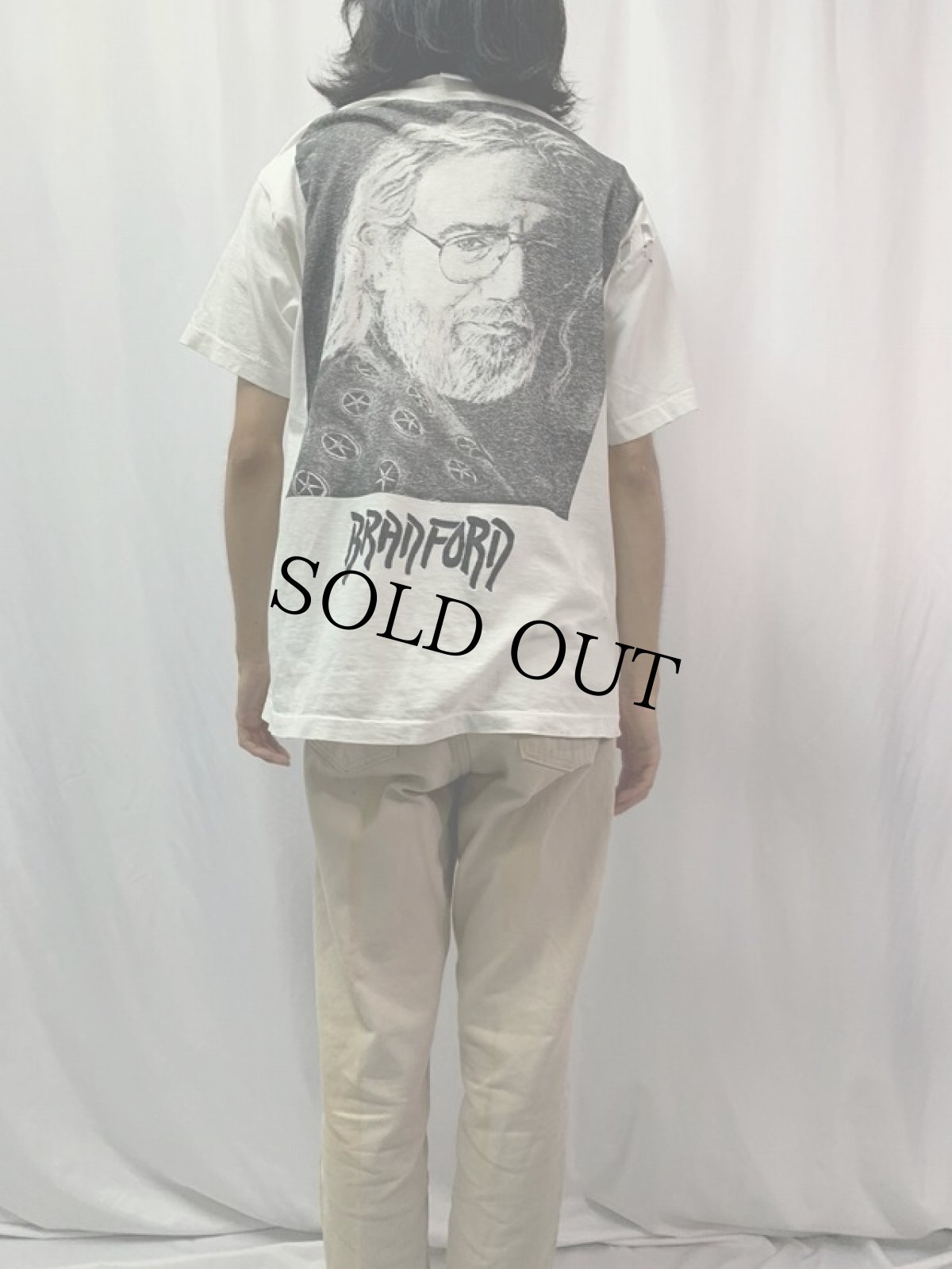 画像4: 90's BRANFORD GALLERY USA製 "Jerry Garcia" ミュージシャンプリントTシャツ XL (4)