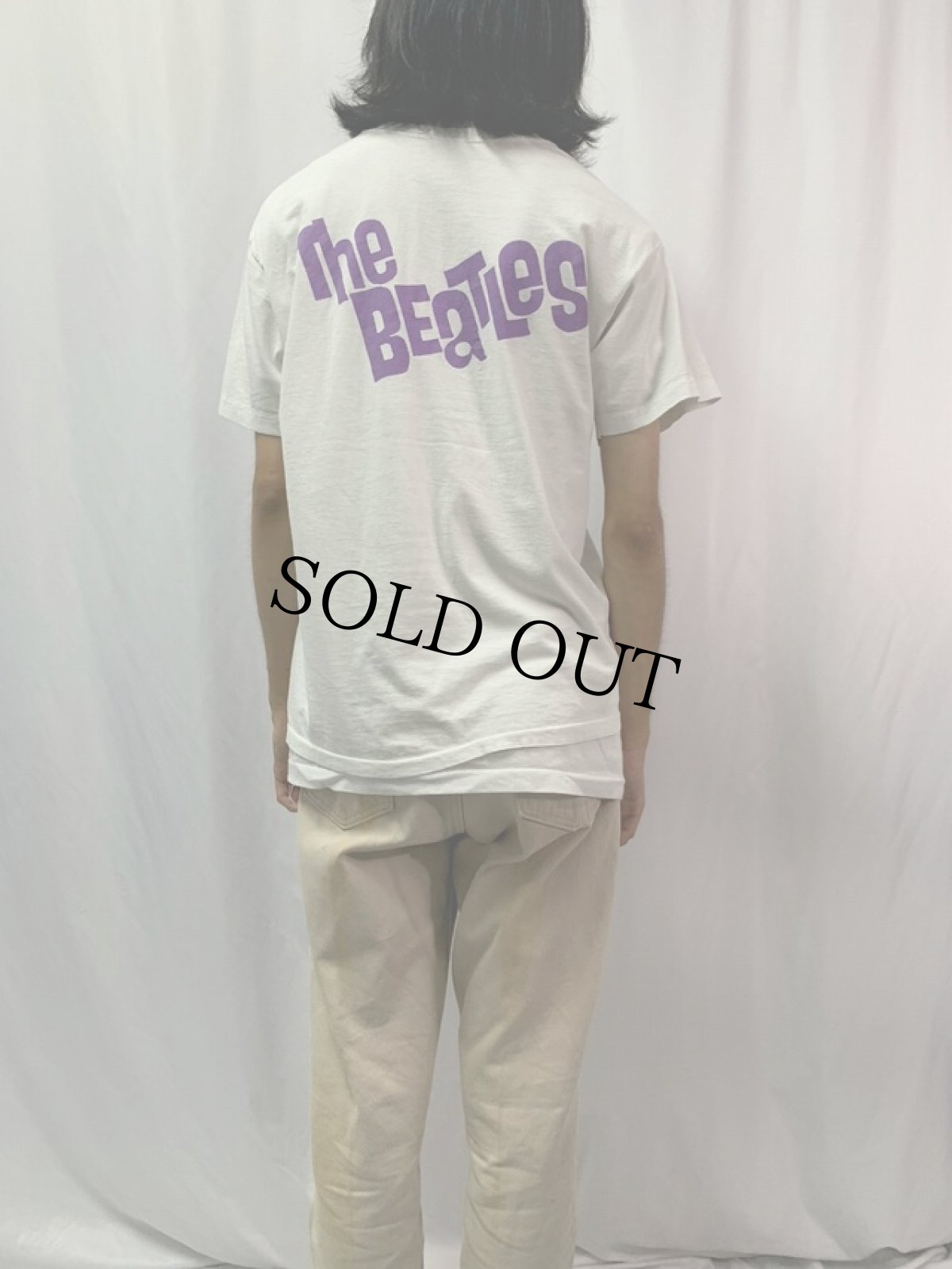 画像4: 90's THE BEATLES ロックバンドTシャツ L (4)