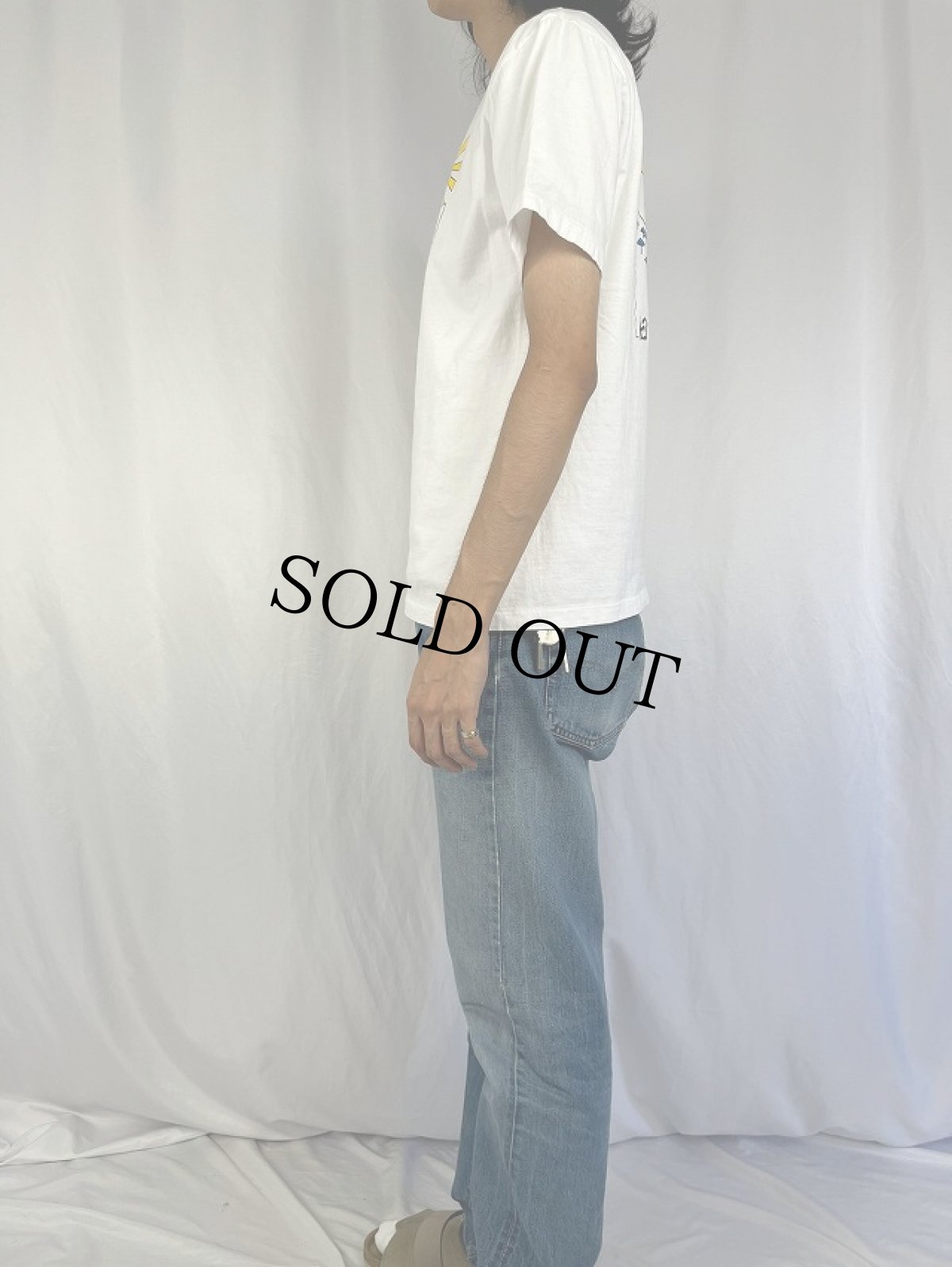 画像4: 1991 Christo & Jeanne-Claude "The Umbrellas" アートプロジェクトイラストTシャツ M (4)