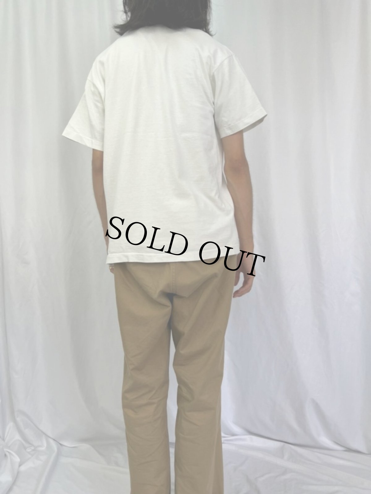 画像4: 90's Frank Lloyd Wright USA製 建築家 アートTシャツ L (4)