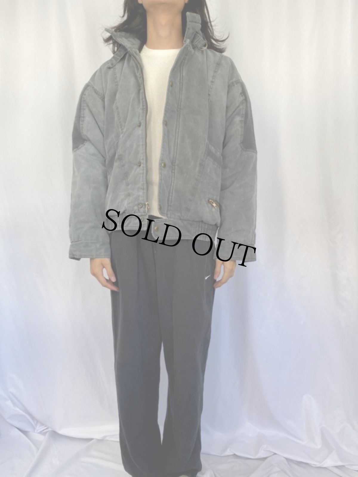 画像2: IN CROWD 中綿入り デザインジャケット M (2)