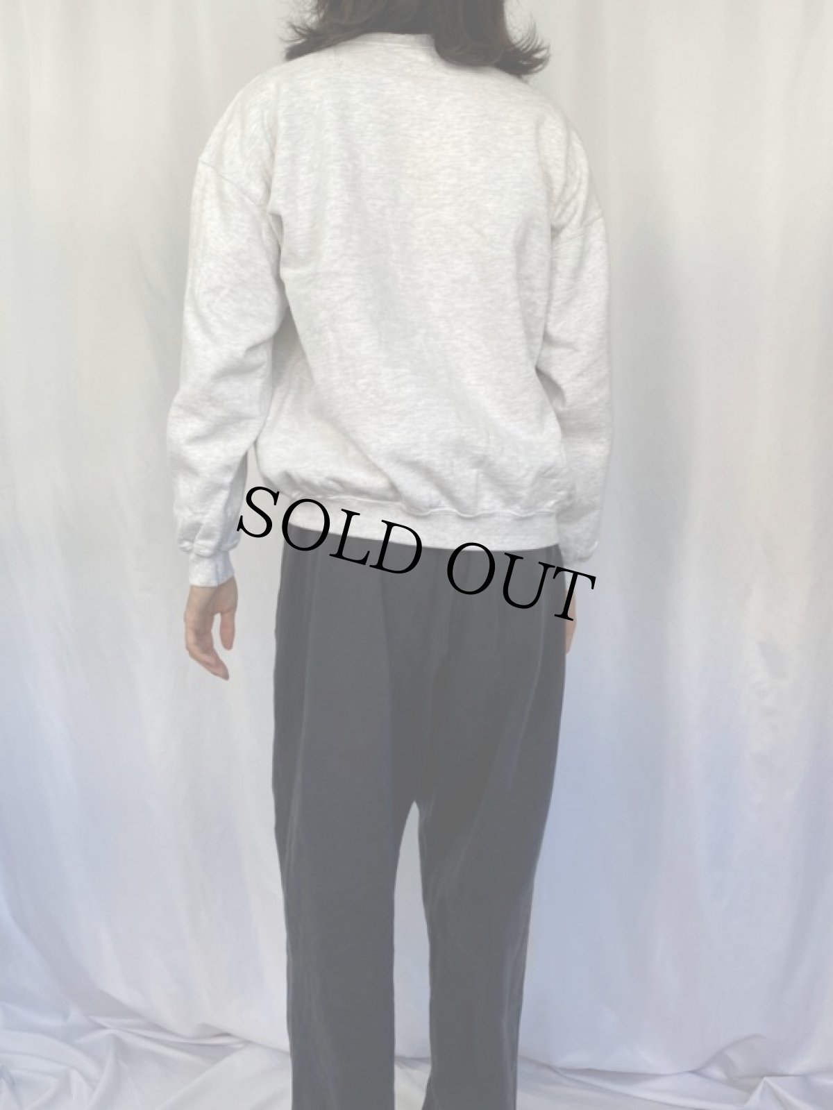 画像4: Edward Gorey "books.cats." 本×ねこプリントスウェット L (4)