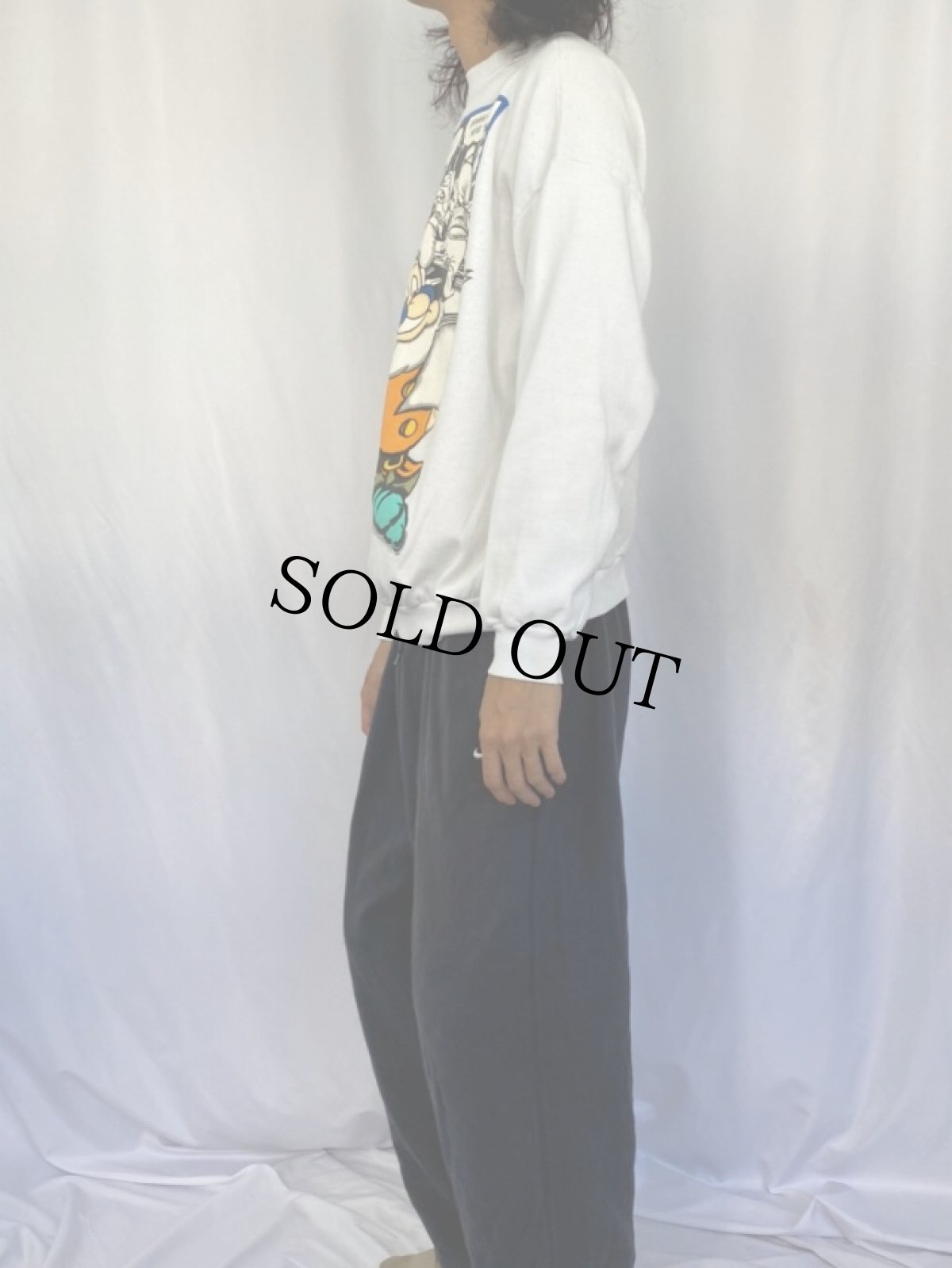 画像3: 90's Disney 七人の小人 "DOC" USA製キャラクタースウェット XL (3)