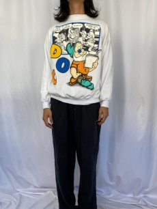 画像2: 90's Disney 七人の小人 "DOC" USA製キャラクタースウェット XL (2)