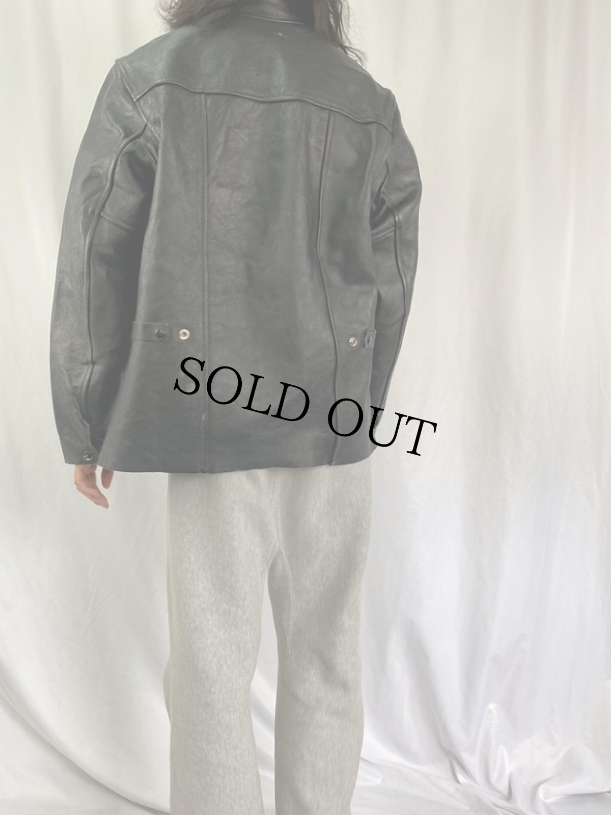 画像4: ONYX TILLMAN ウェルダーズ レザージャケット L (4)