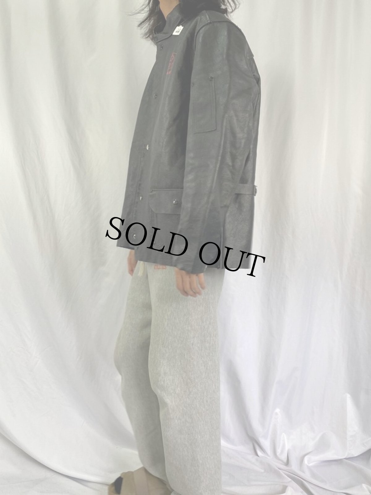 画像3: ONYX TILLMAN ウェルダーズ レザージャケット L (3)