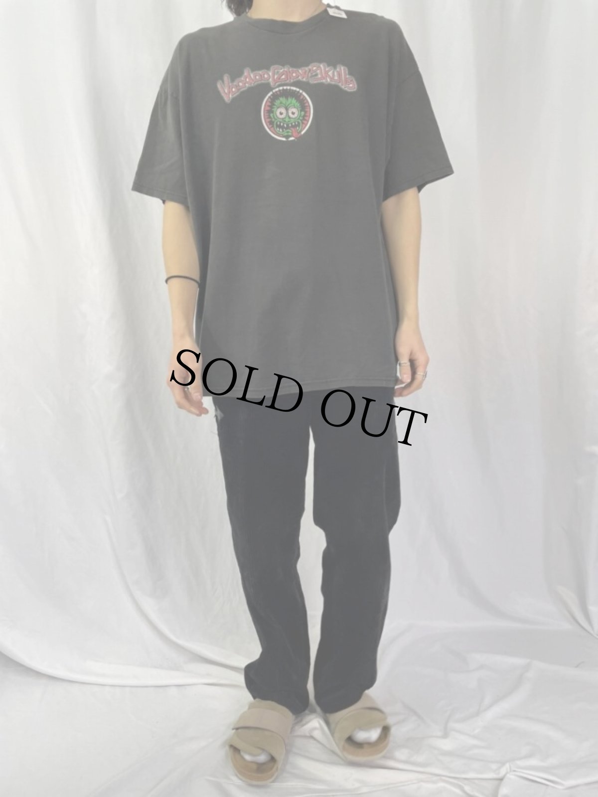 画像2: 2000's VOODOO GLOW SKULLS スカコア・バンドTシャツ XL (2)