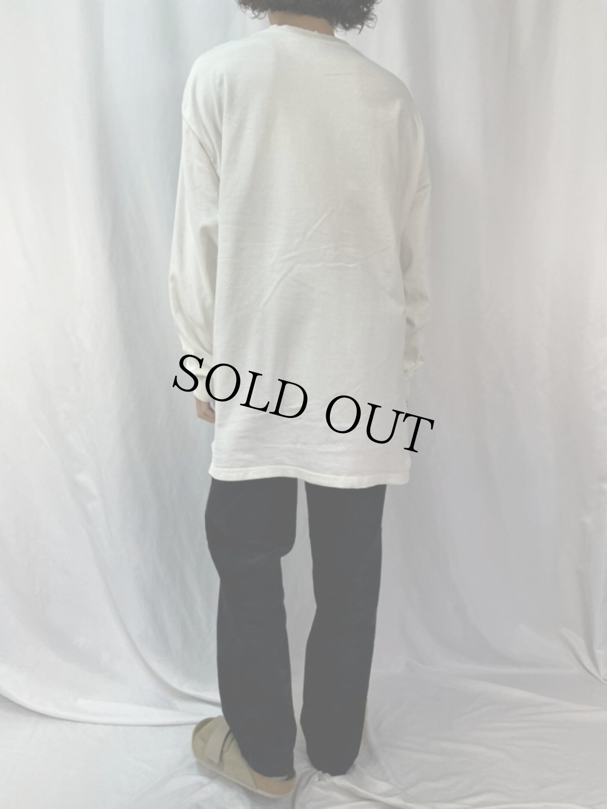 画像4: 90's WU WEAR USA製 "WORLDWIDE WINTER WARS" プリントロンT XXL (4)