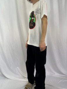 画像3: 80〜90's SIMPSONS USA製 "BART TRACY" キャラクターパロディTシャツ L (3)