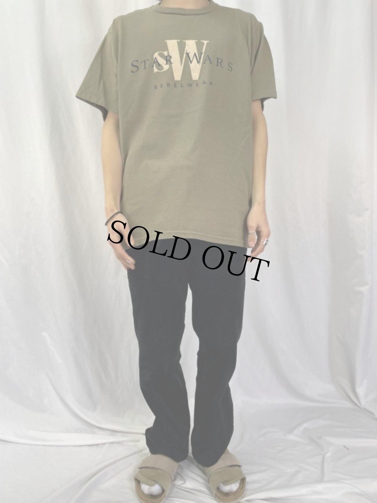 画像2: 90's STAR WARS USA製 "Calvin Klein"パロディTシャツ L DEADSTOCK (2)