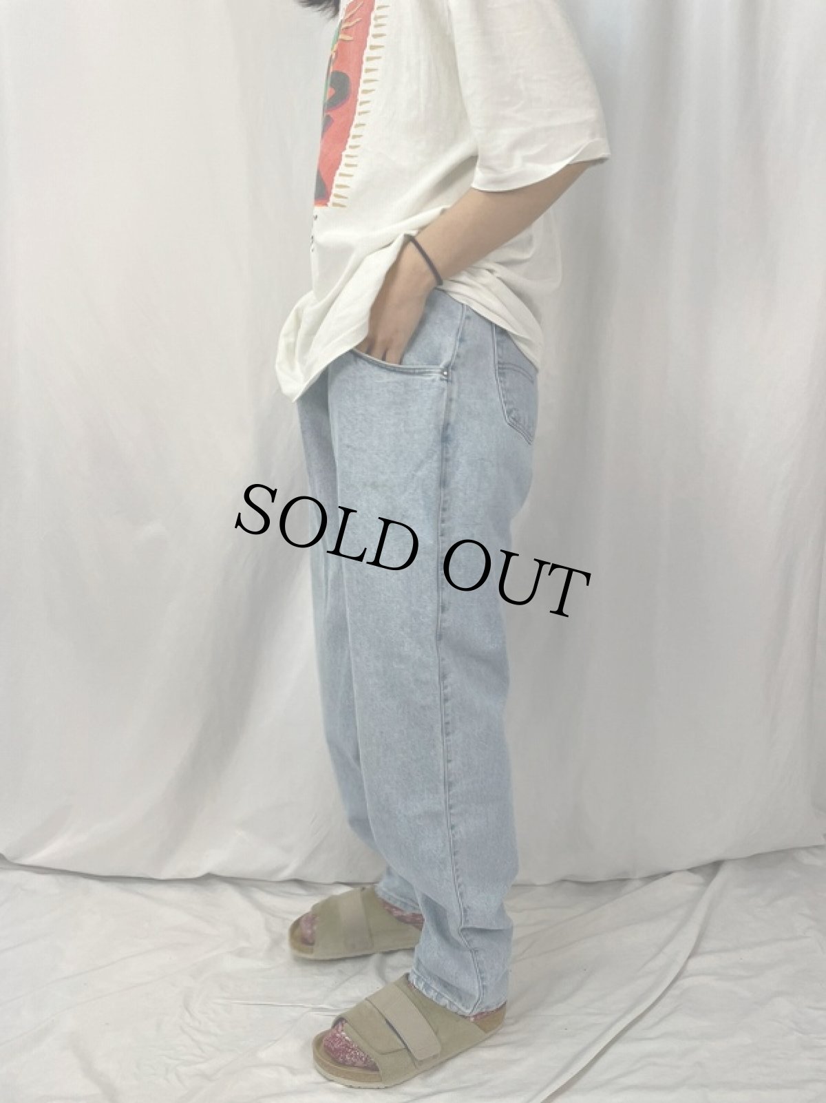 画像3: 90's Levi's SILVER TAB "baggy" USA製 デニムパンツ W34 (3)