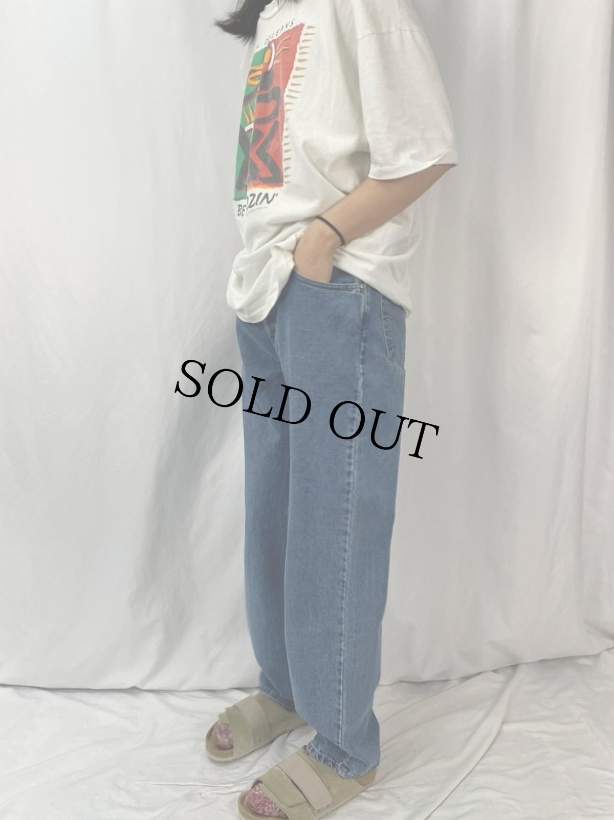 画像3: 90's Levi's SILVER TAB "RELAXED" USA製 デニムパンツ W34 (3)