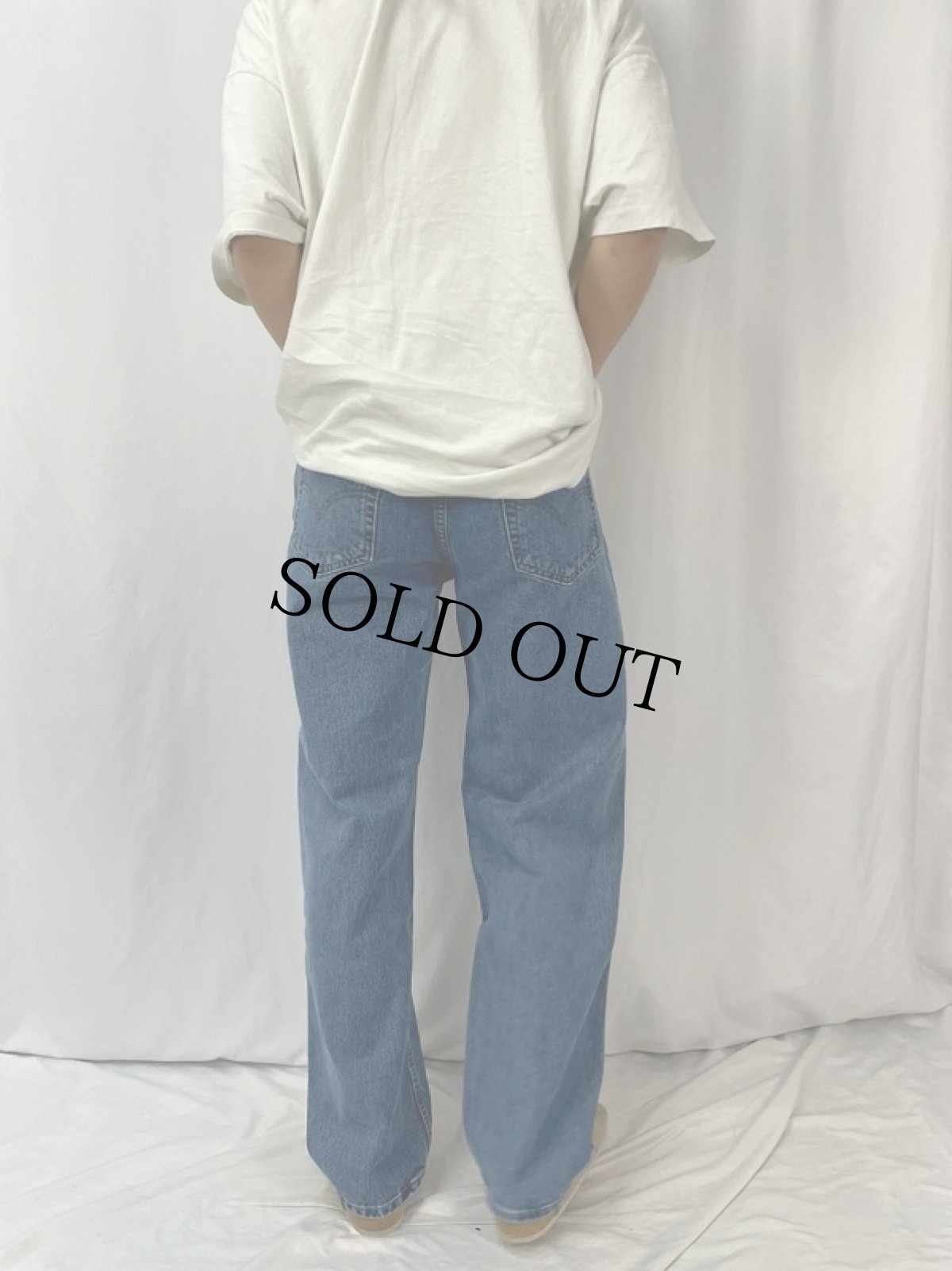 画像4: 90's Levi's SILVER TAB "RELAXED" USA製 デニムパンツ W34 (4)