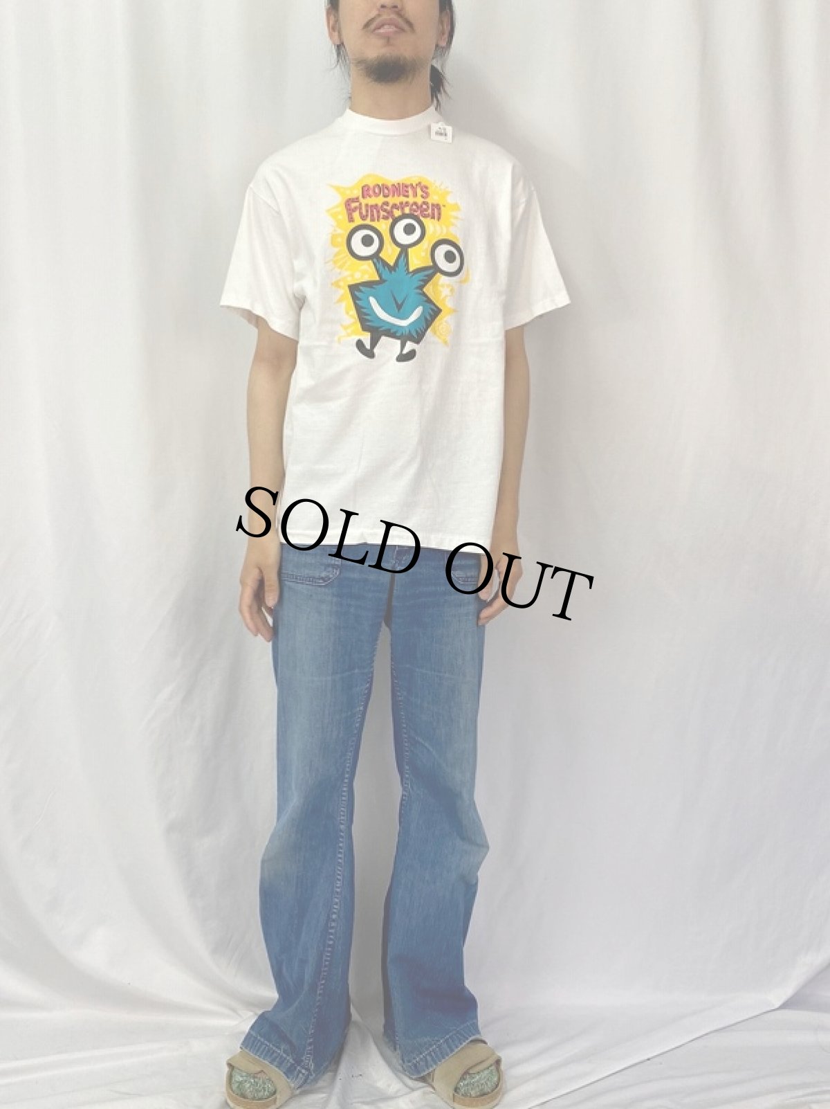 画像2: 90's ACTIVISION USA製 ゲームソフトウェア企業プリントTシャツ L (2)