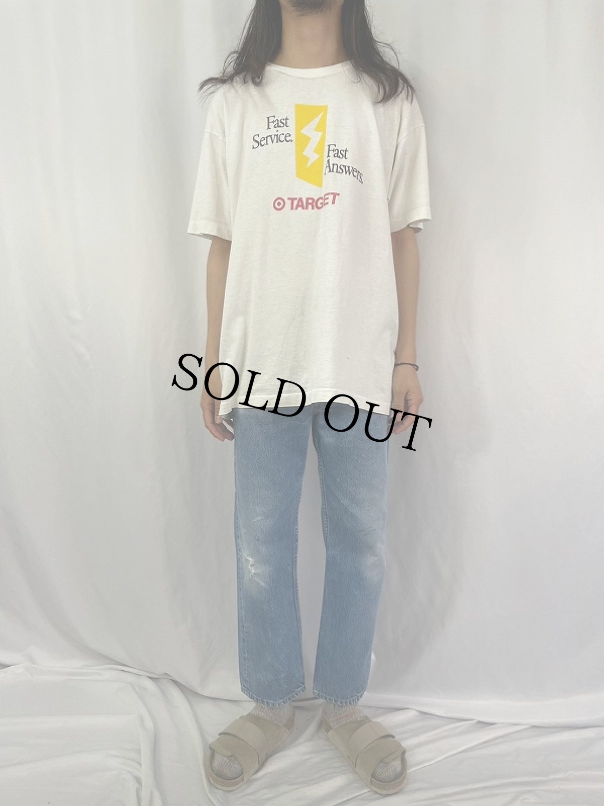 画像2: 80's Levi's 501 USA製 デニムパンツ W33 (2)