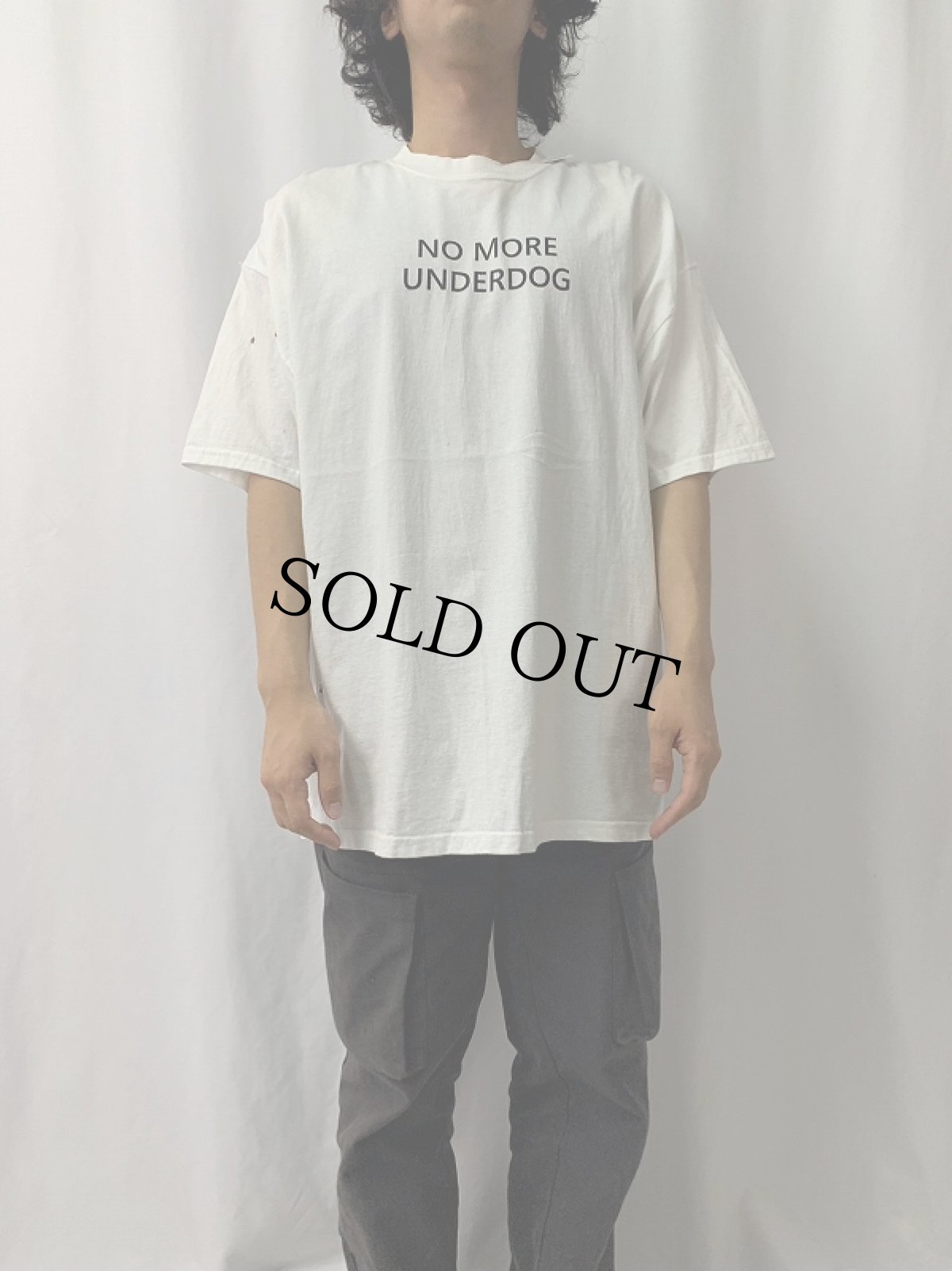 画像3: 2000's Microsoft SQL Server "NO MORE UNDERDOG" 犬プリント コンピューター企業Tシャツ XL (3)