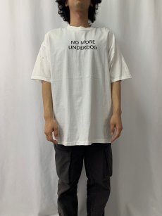 画像3: 2000's Microsoft SQL Server "NO MORE UNDERDOG" 犬プリント コンピューター企業Tシャツ XL (3)