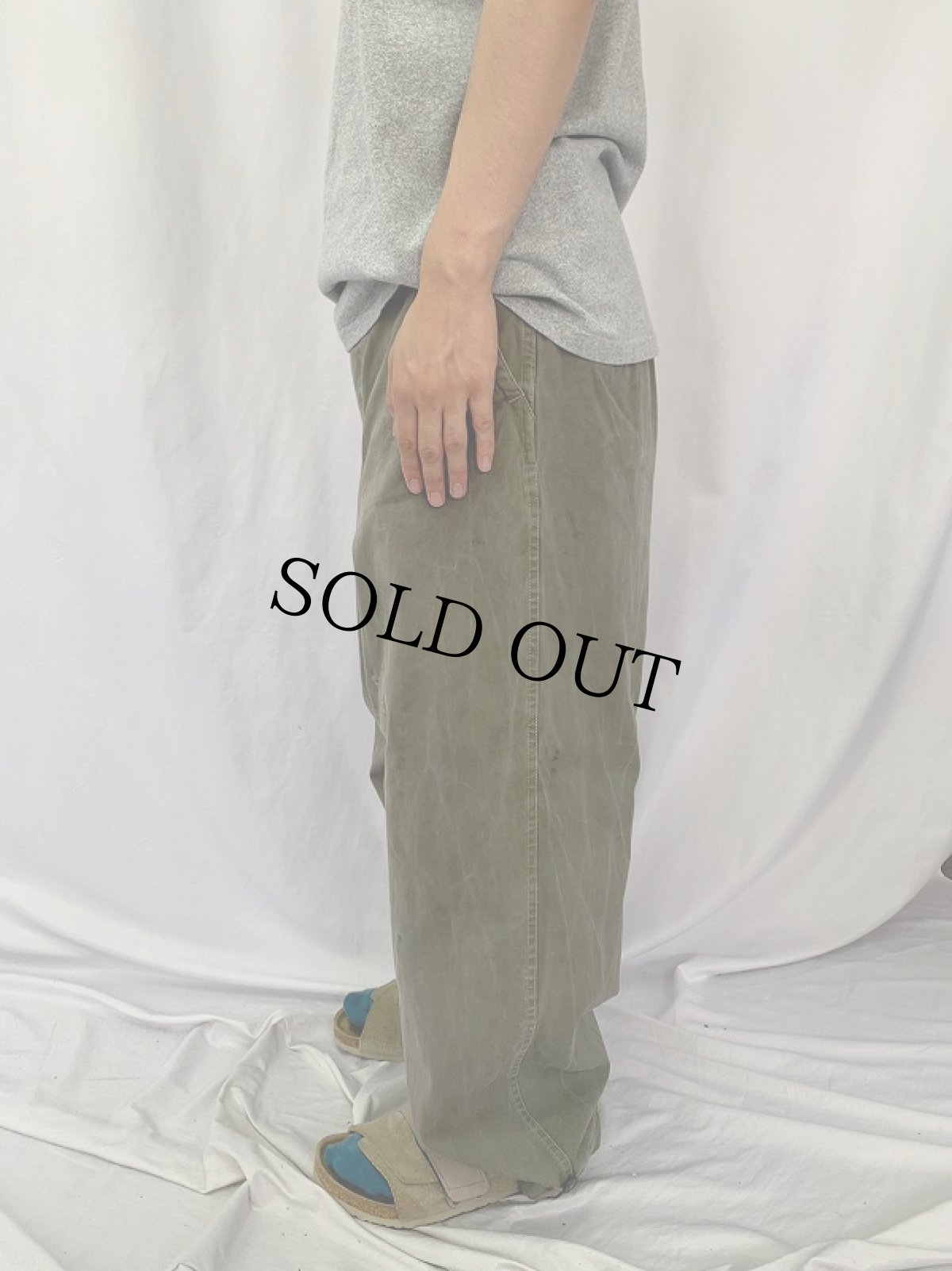 画像3: 40〜50's ノルウェー軍 M-43TYPE フィールドパンツ W32 (3)