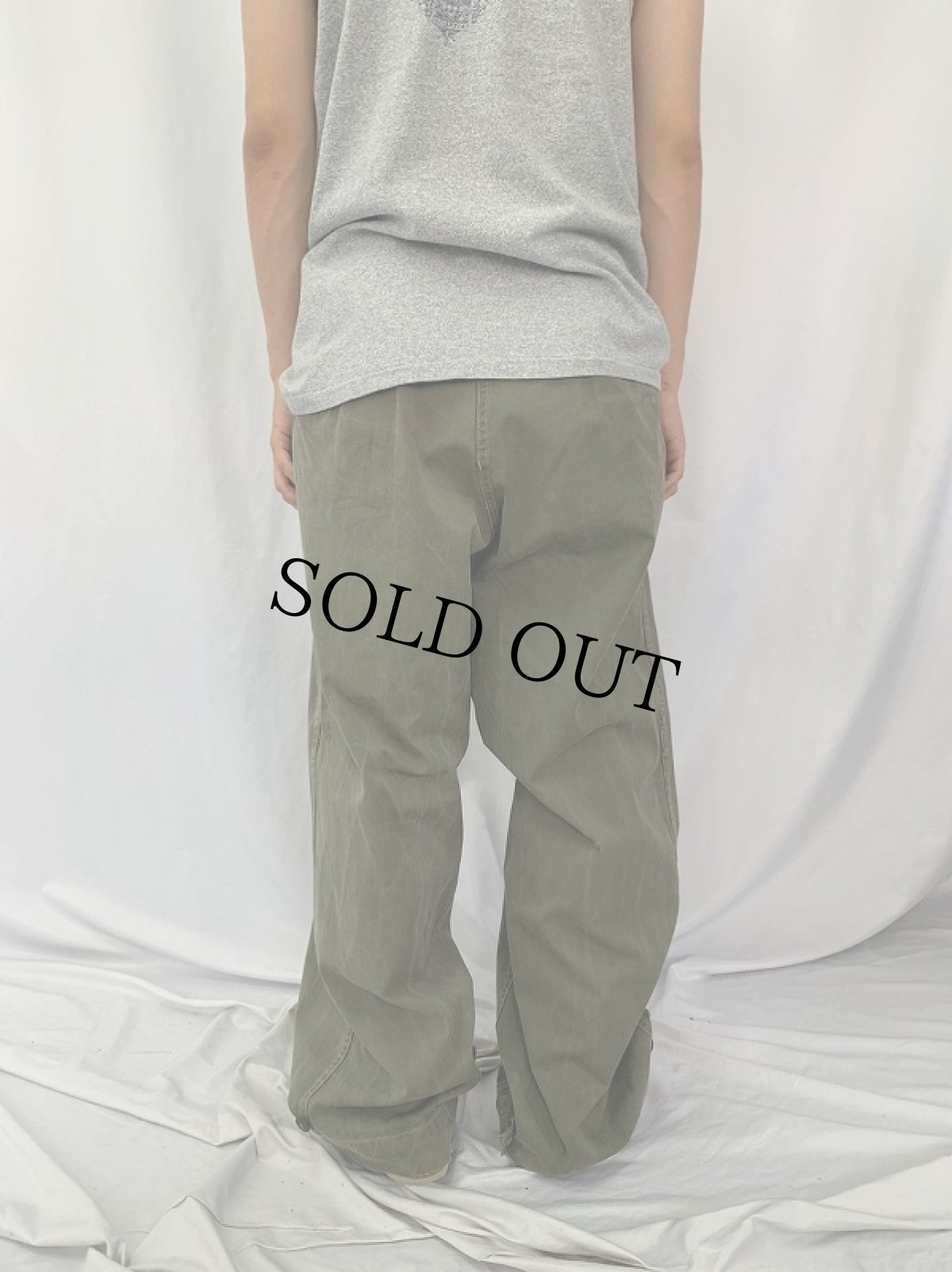 画像4: 40〜50's ノルウェー軍 M-43TYPE フィールドパンツ W32 (4)