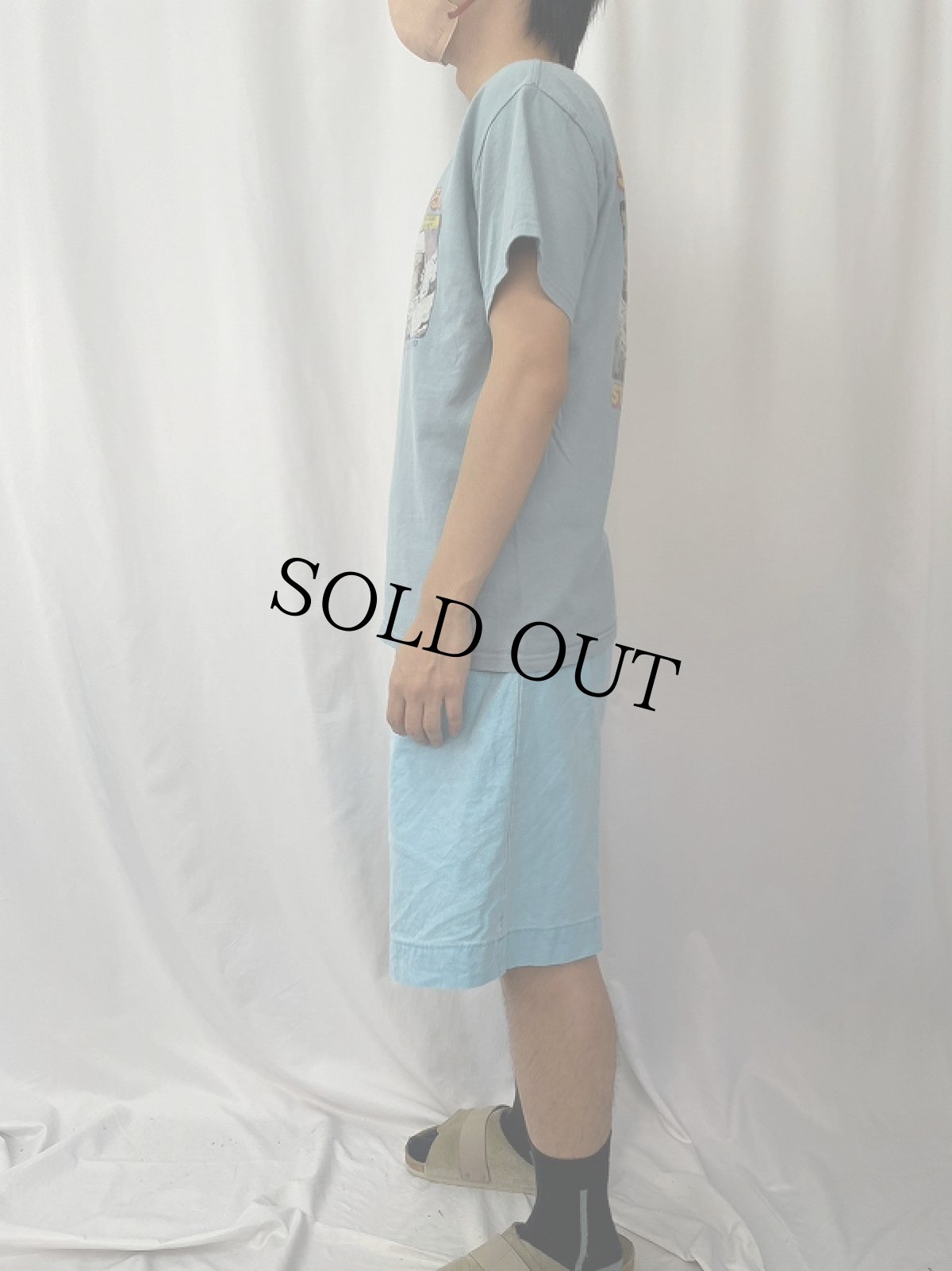 画像4: 2000's THE FLAMING LIPS "SPACE IS STILL THE PLACE 2003" ロックバンドツアーTシャツ M (4)