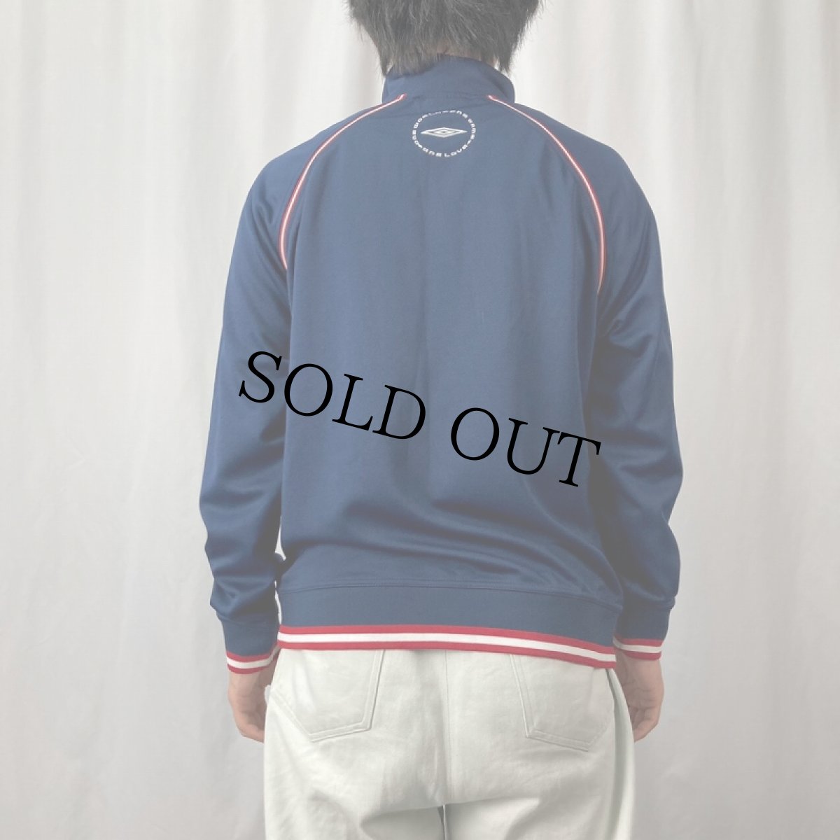 画像3: 2000's UMBRO "ENGLAND" トラックジャケット NAVY M (3)