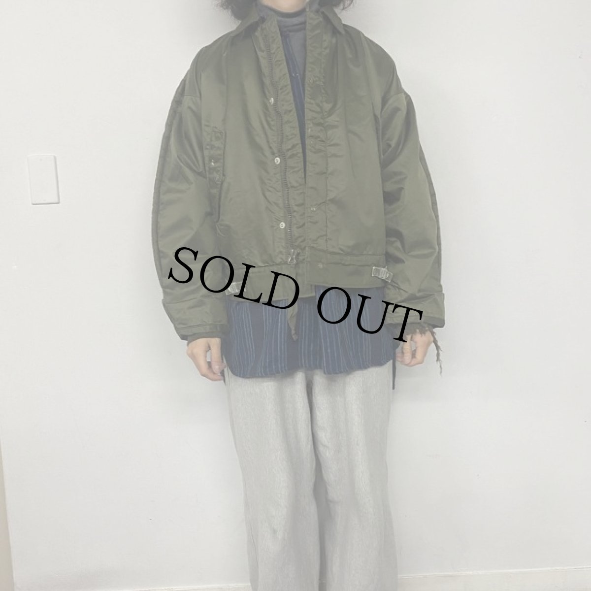 画像2: 60's U.S.NAVY A-1 Extreme Cold Weather Impermeable Deck Jacket (2)