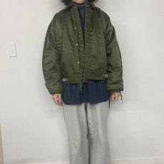 画像2: 60's U.S.NAVY A-1 Extreme Cold Weather Impermeable Deck Jacket (2)