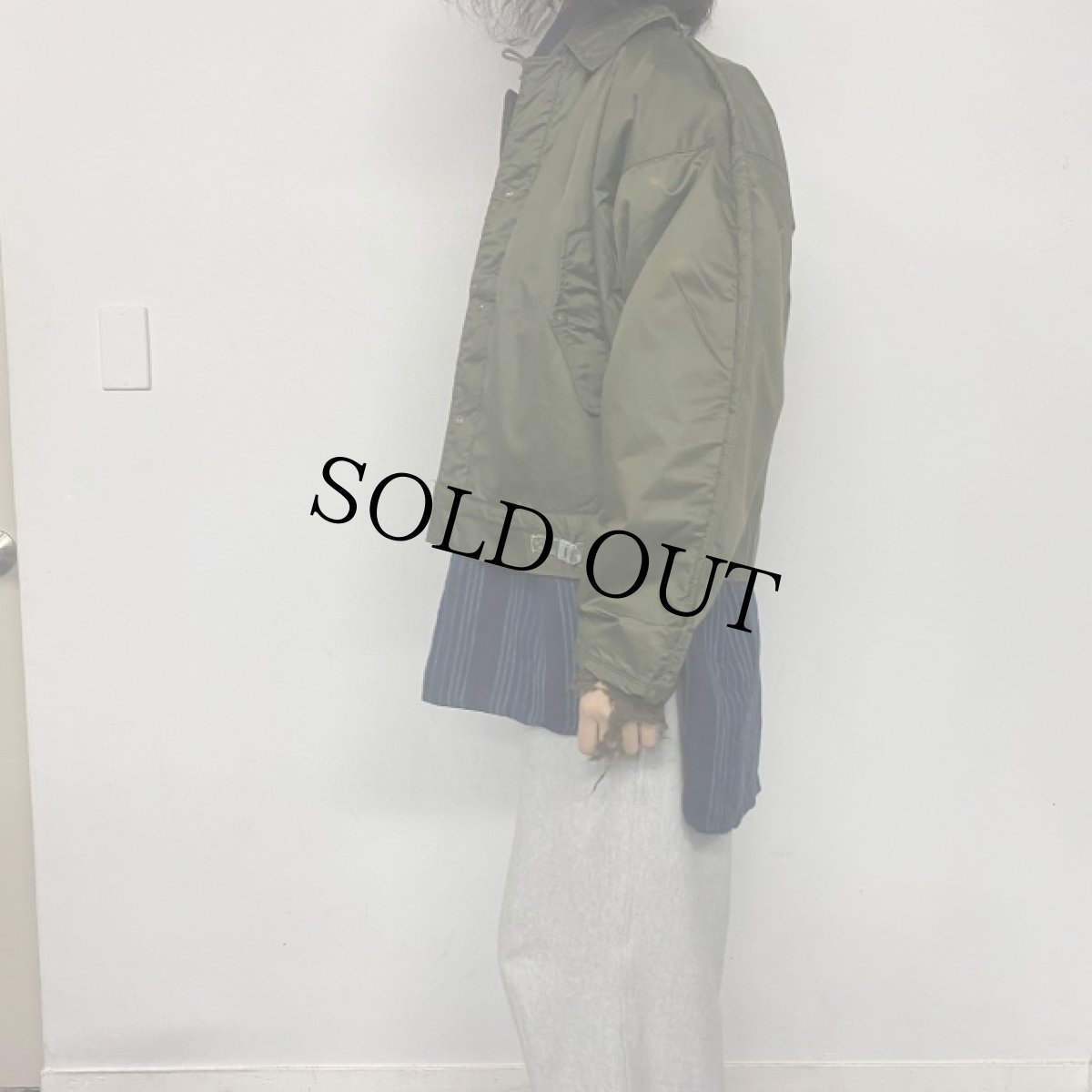 画像3: 60's U.S.NAVY A-1 Extreme Cold Weather Impermeable Deck Jacket (3)