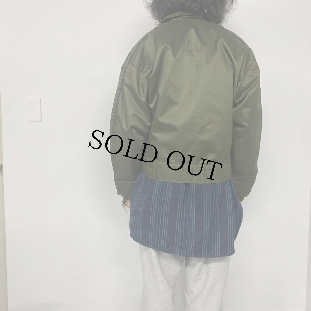 画像4: 60's U.S.NAVY A-1 Extreme Cold Weather Impermeable Deck Jacket (4)