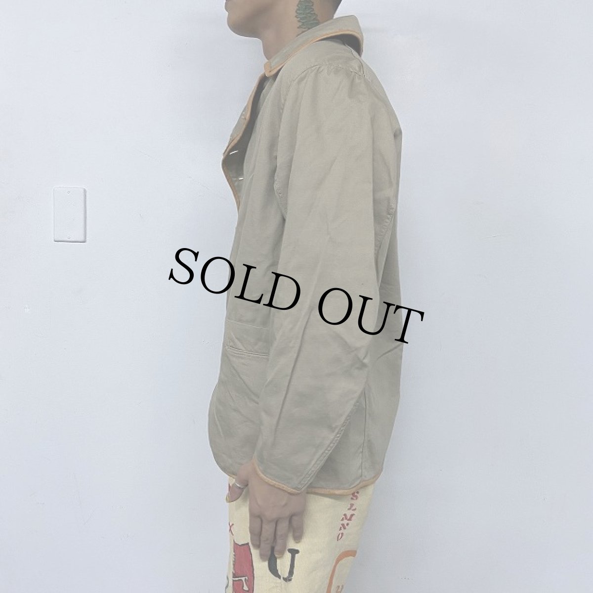 画像4: KAPITAL ディアスキンパイピング コットンジャケット M (4)