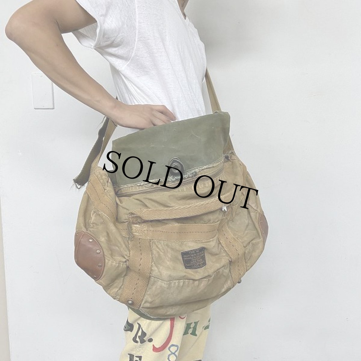 画像3: KAPITAL KOUNTRY "Military Type" ハンドバッグ (3)