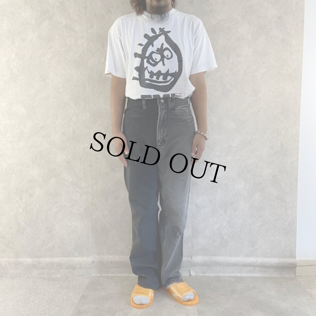 画像2: 70's Lee FRISKO JEENS USA製 2TONEデニムパンツ W30 (2)