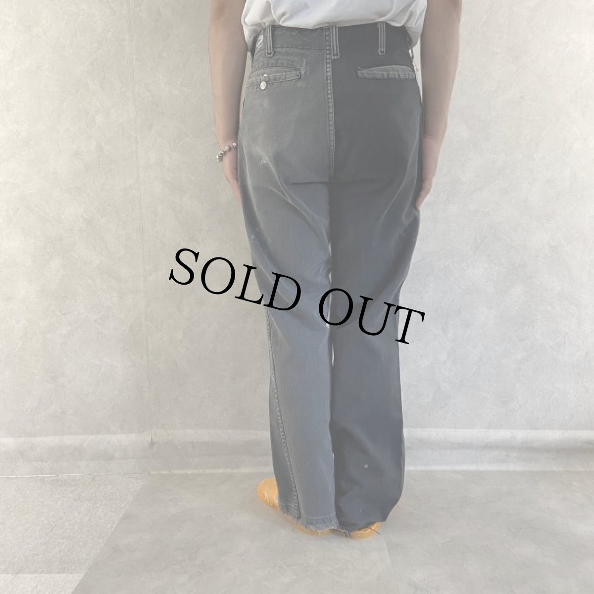 画像5: 70's Lee FRISKO JEENS USA製 2TONEデニムパンツ W30 (5)