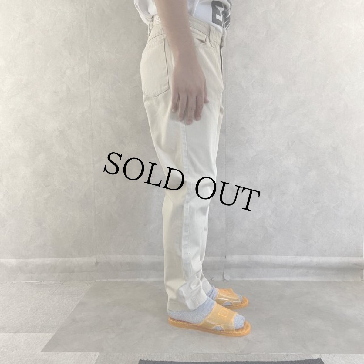 画像4: 60〜70's Powr House COTTON SATEEN PANTS W31 (4)