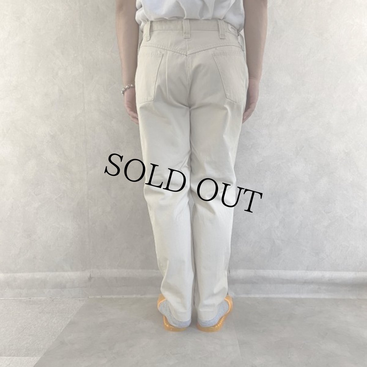 画像5: 60〜70's Powr House COTTON SATEEN PANTS W31 (5)